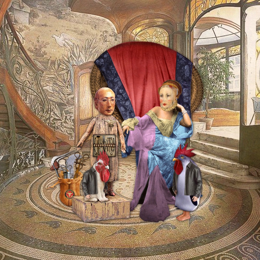 Couple with pets